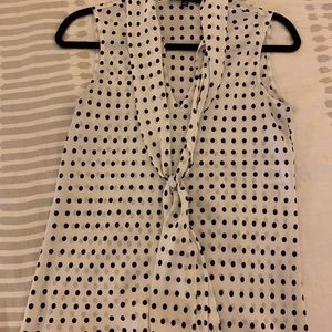 Nine West Sleeveless Work Blouse